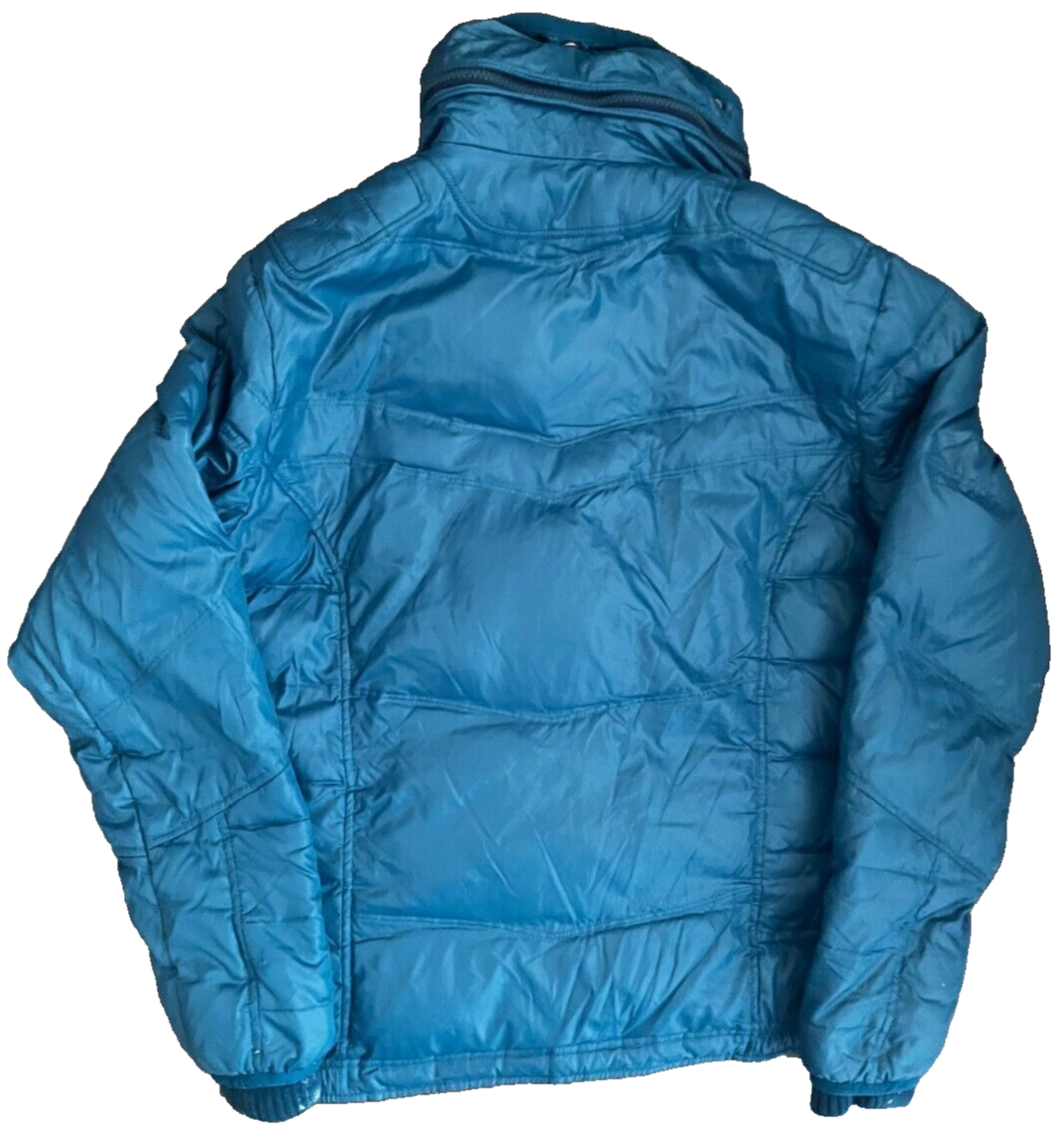 Vintage Diesel x Teflon DuPont Puffer Duck Down Jacket Blue Sudadera Size Men L