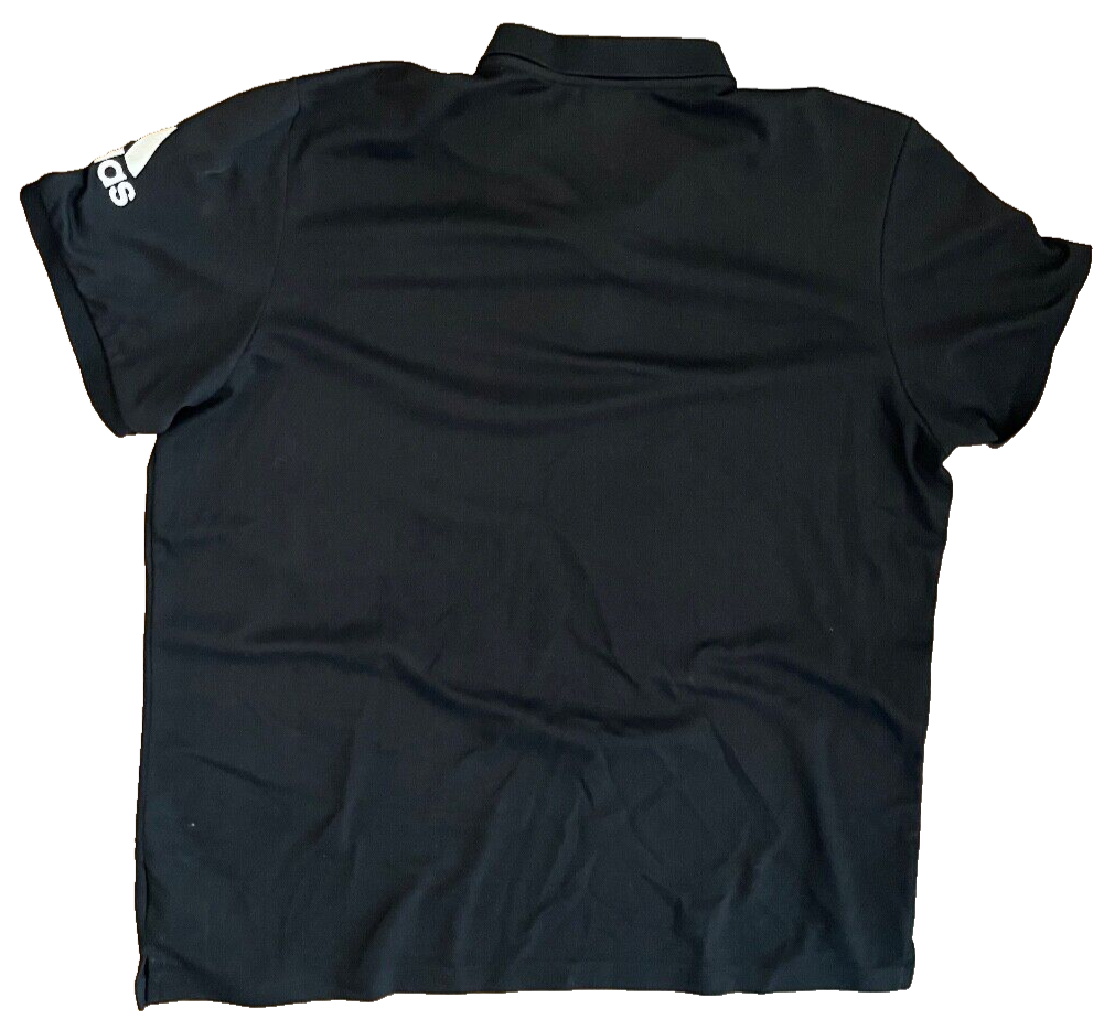 New Zealand Rugby All Blacks Jersey Training Polo Shirt Adidas Size Men 2XL