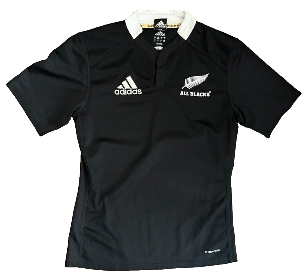 New Zealand All Blacks Rugby 2011 2012 Home Shirt Jersey Adidas Size Men S