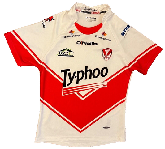 St Helens Saints Jersey 2016 Home Shirt O'Neill Rugby Men Size 8