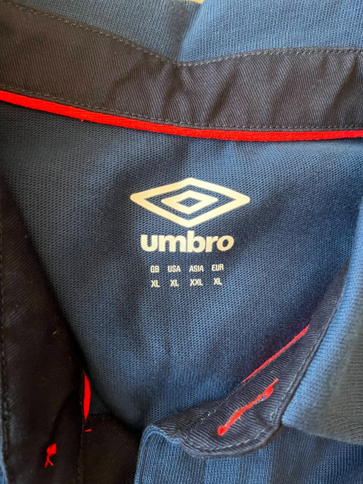 England Rugby Jersey 2020 2021 Alternative Away Umbro Shirt Size Men XL