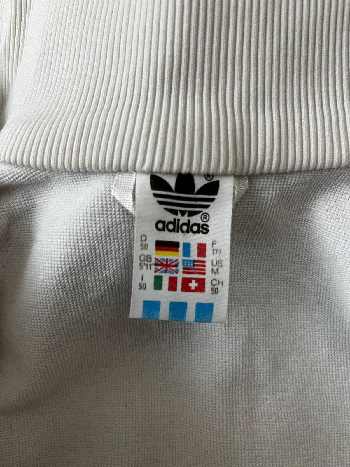Vintage Switzerland 1987 Fencing Team Adidas Track Suit Jacket Pants Size Men M