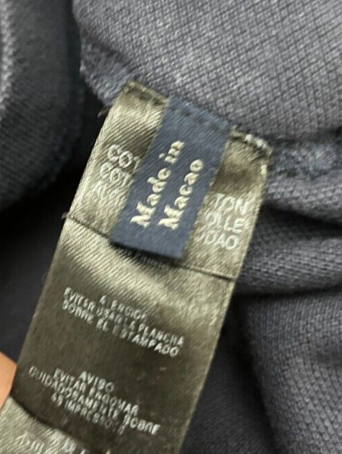 Zegna Sport Men Size S Polo Shirt Cotton Camiseta Maglia