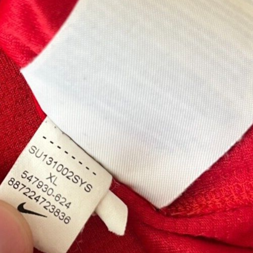 Manchester United Jersey 2013 2014 Home Shirt Long Sleeves Nike Size Youth XL