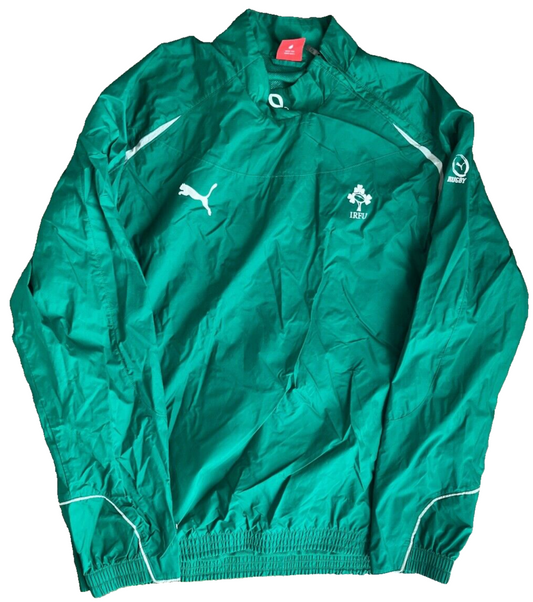Ireland Rugby IRFU Windbreaker Jacket Training Puma Size Men XXL