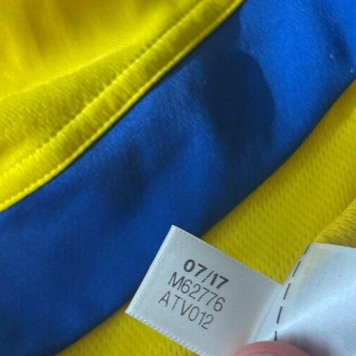 BNWT Sweden Home Shirt 2016 2017 Training Jersey Adidas Football Size Men XL