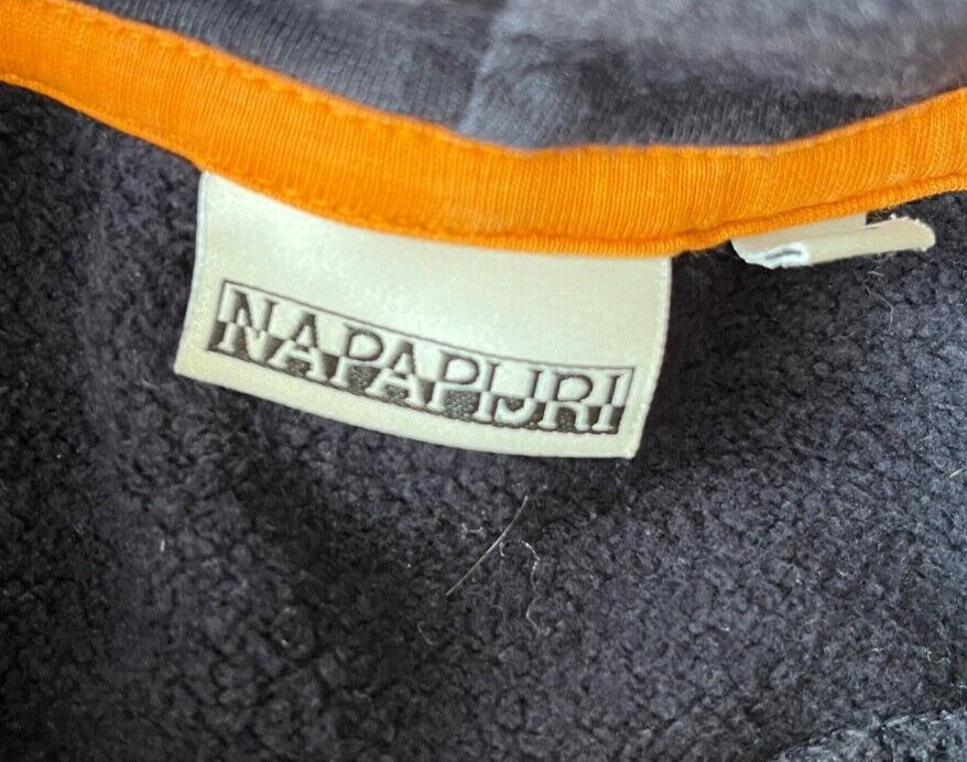 Napapijri Hoodie Sweatshirt Sweater Cotton Size Men S
