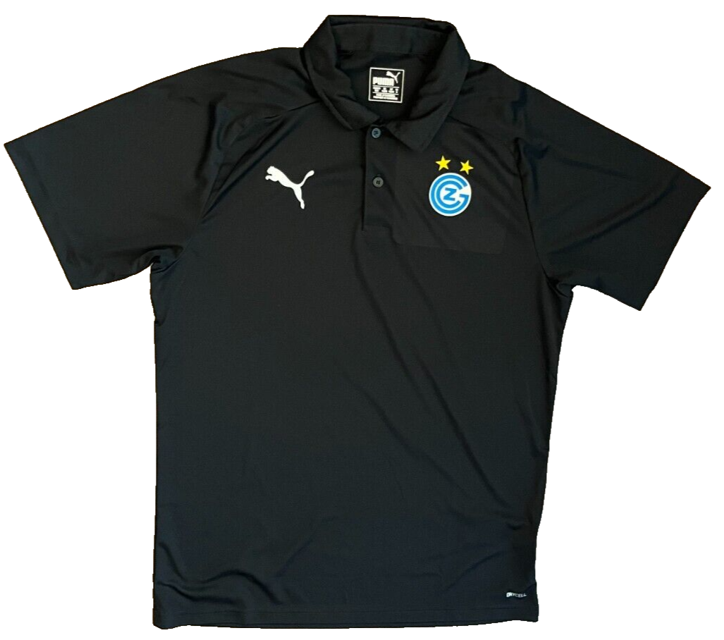 Grasshopper Zurich Jersey Training Polo Shirt Puma Football Size Men M