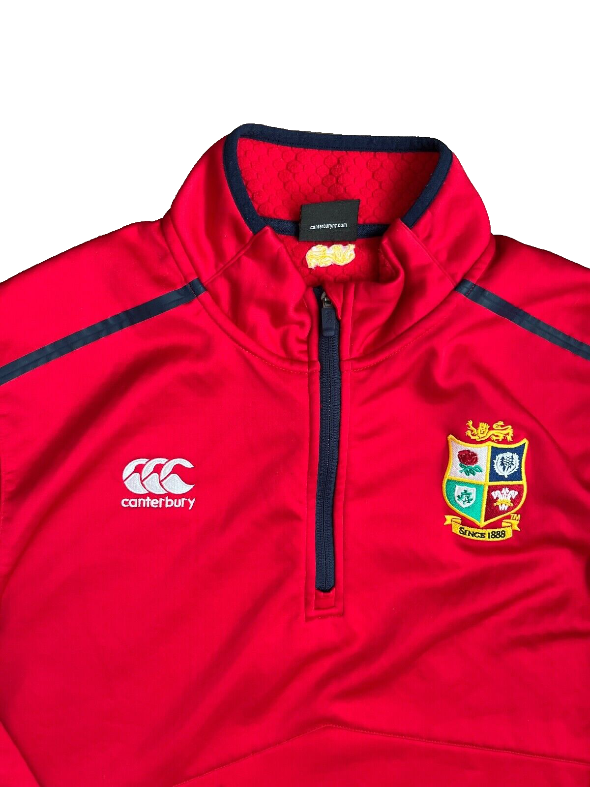 British Irish Lions Rugby Jacket Sweater Training Canterbury Size Men 2XL