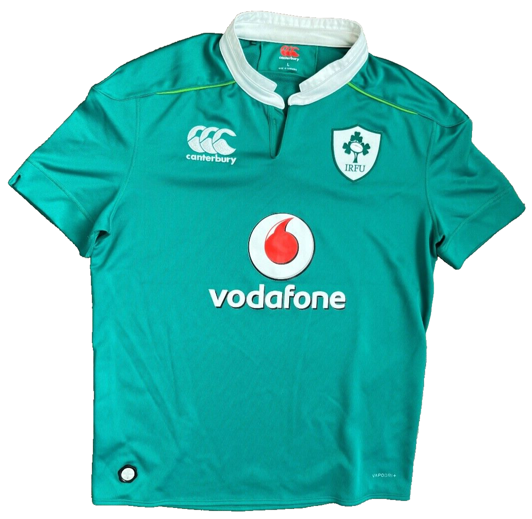 IRFU Ireland Rugby Jersey 2016 2017 Home Shirt Canterbury Size Men L