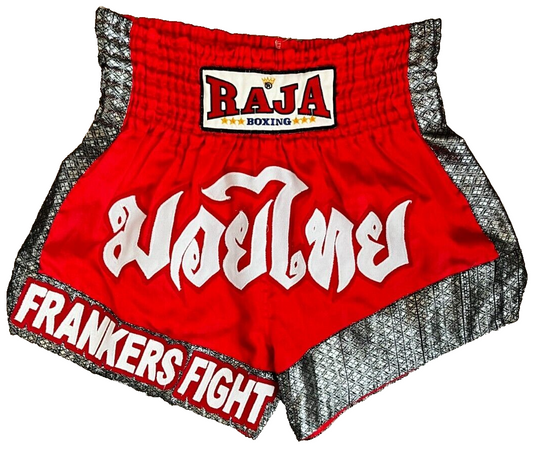 Vintage Raja Boxing Shorts Muay Thai Boxing BJJ Men Size L