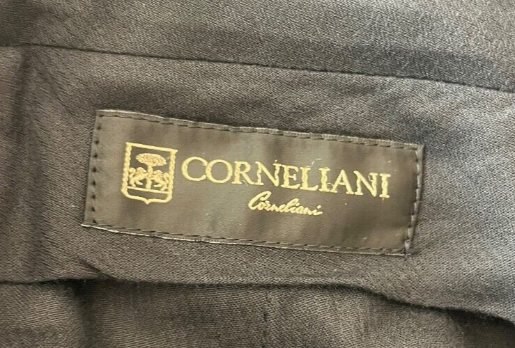 Corneliani Suit Pants Men Size 50 Trousers Virgin Wool Extrafine