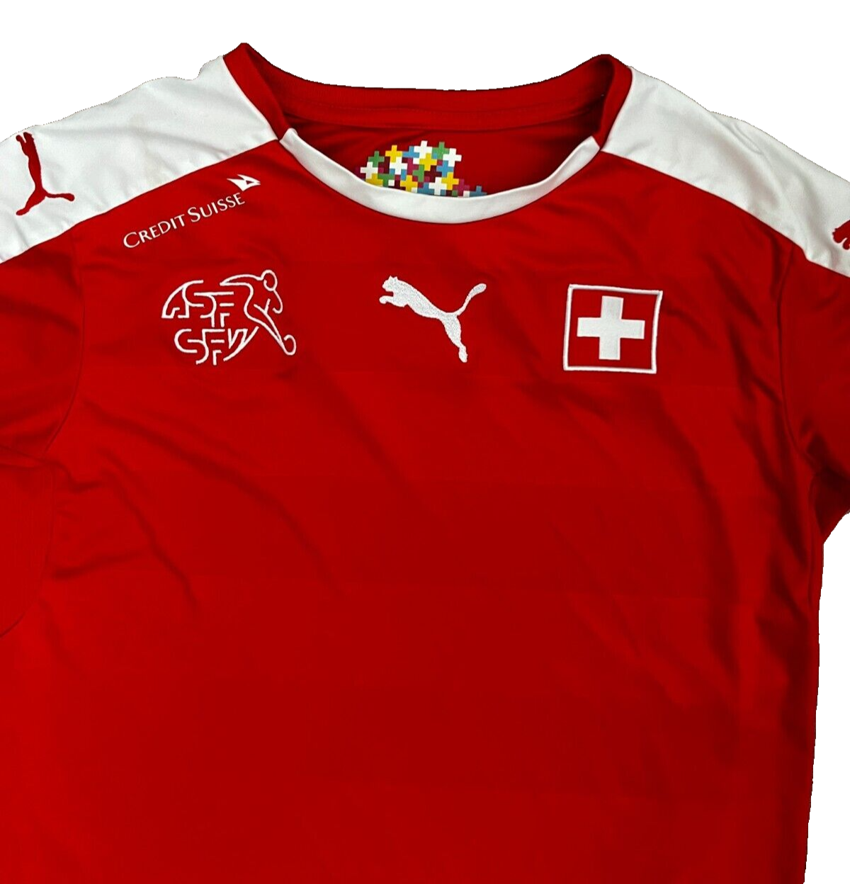 Switzerland 2016 2017 2018 Home Shirt Jersey Puma Camiseta Trikot Mailot YXXL