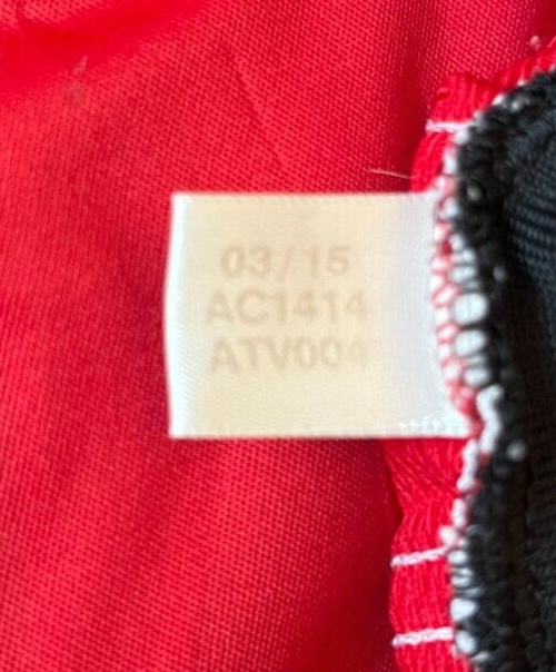 Juan Mata Manchester United Jersey 2015 2016 Home Shirt Adidas Football Size M