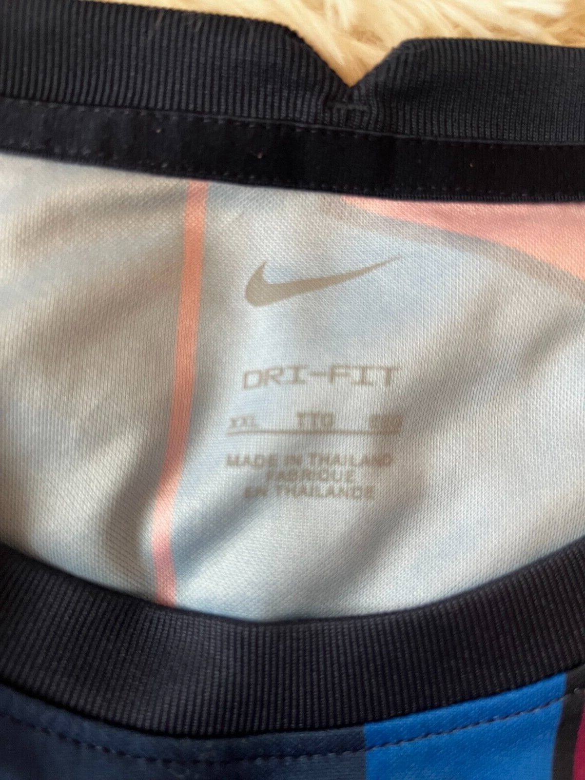 Barcelona Football 2021 2022 Pre Match Training Shirt Jersey Nike Size Men XXL