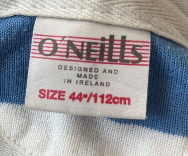 Vintage Luxembourg Rugby Jersey Home Polo Shirt O'Neills Size Men 44