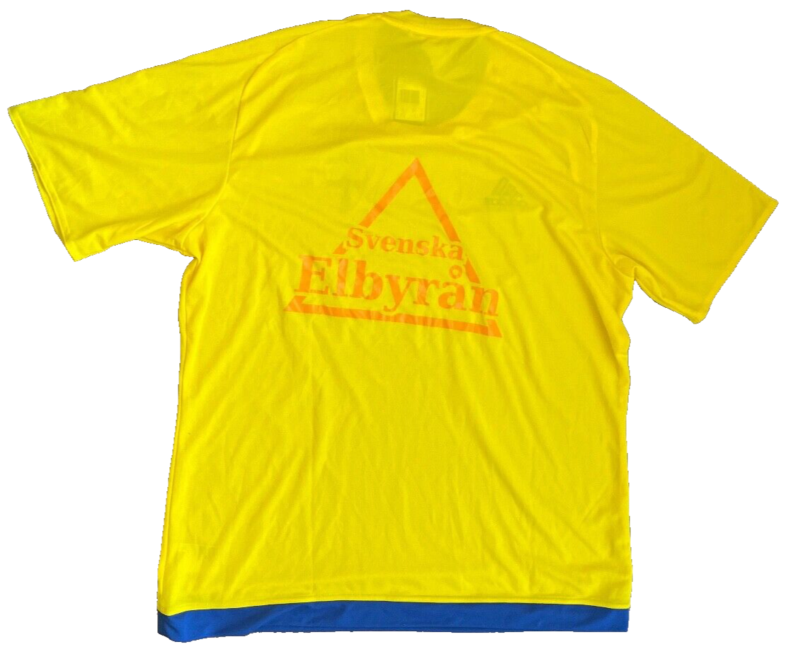 BNWT Sweden Home Shirt 2016 2017 Training Jersey Adidas Football Size Men XL