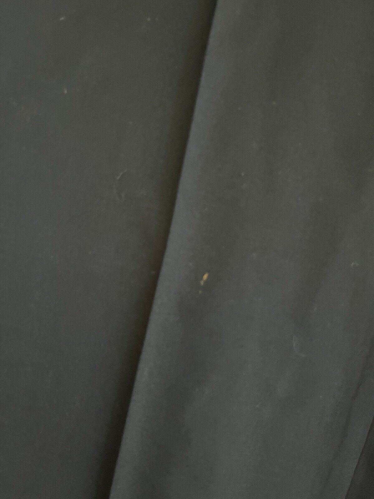 Loro Piana Super Wool 120s Maile Black Dress Pants Trousers Check Measurments