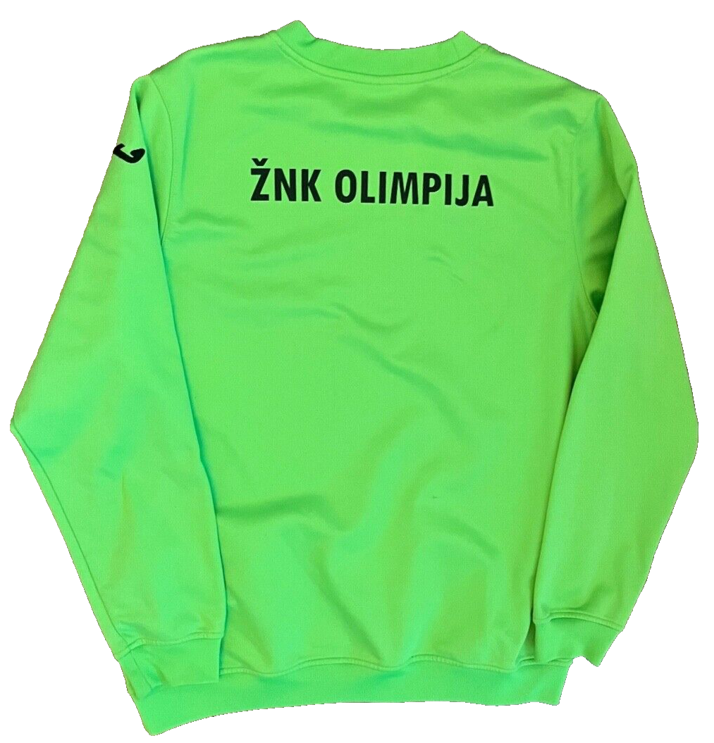 ZNK Olimpija Ljubljana Football Training Sweater Pullover Joma Men Size M