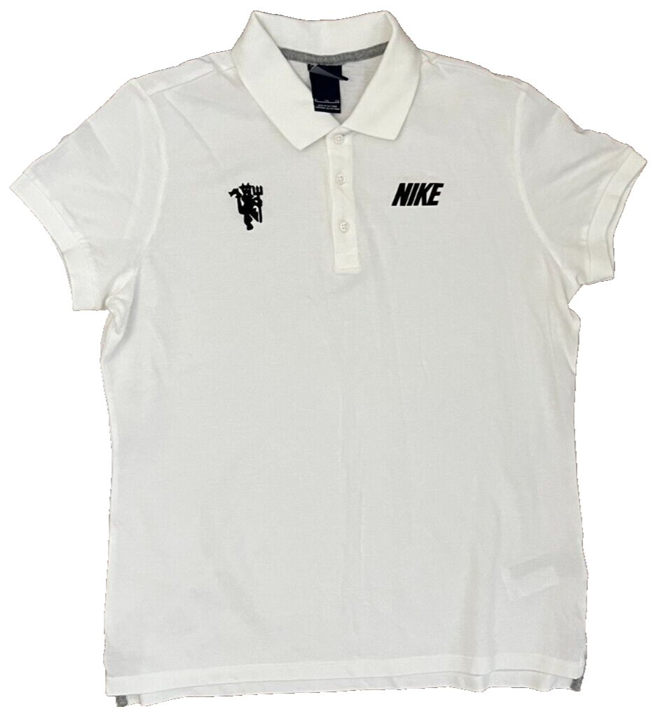 Manchester United Polo Training Shirt Jersey Nike Camiseta Trikot Mailot Size XL
