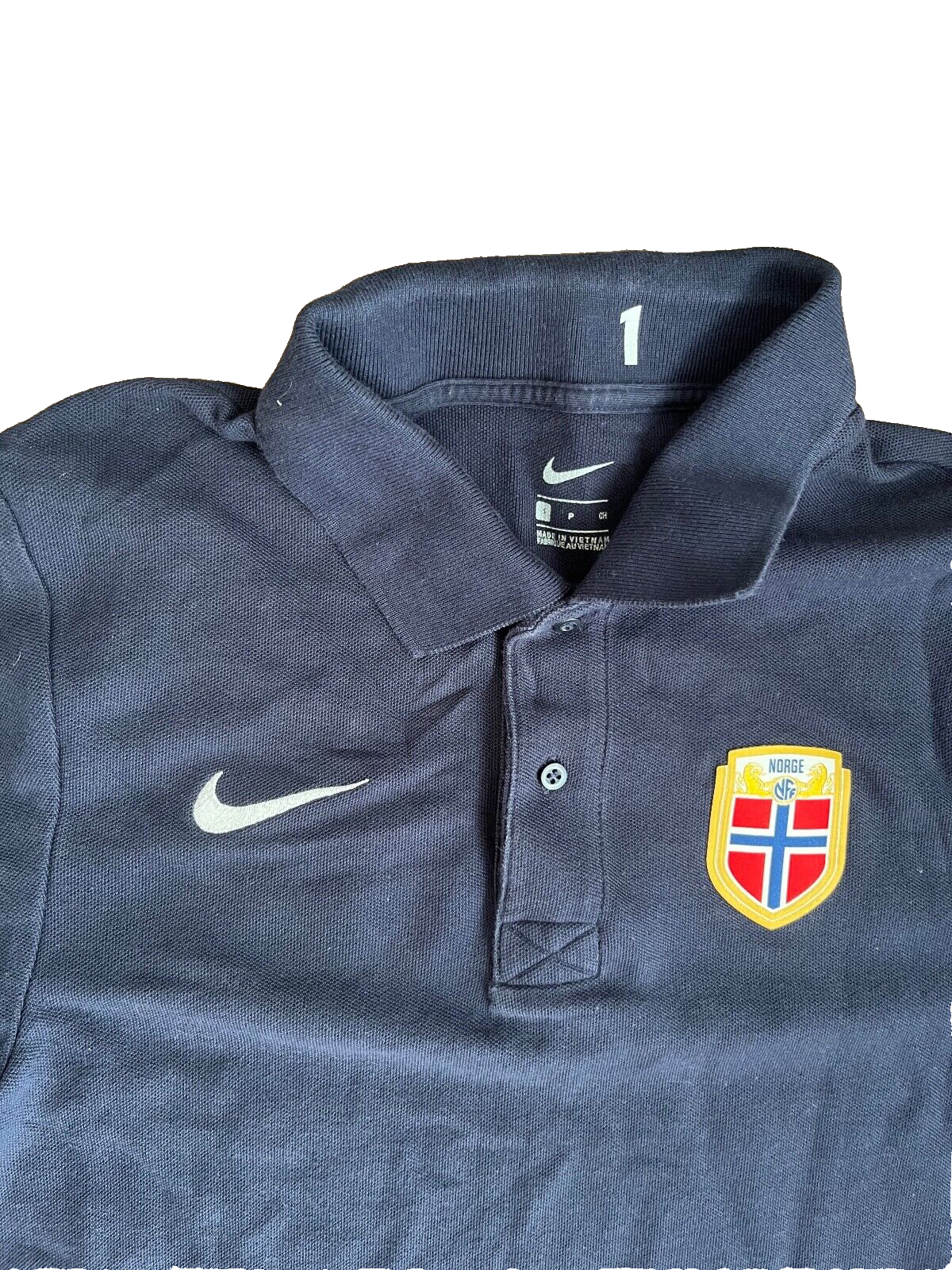 Norway Training Polo Shirt Presentation Jersey Nike Football Size Men S