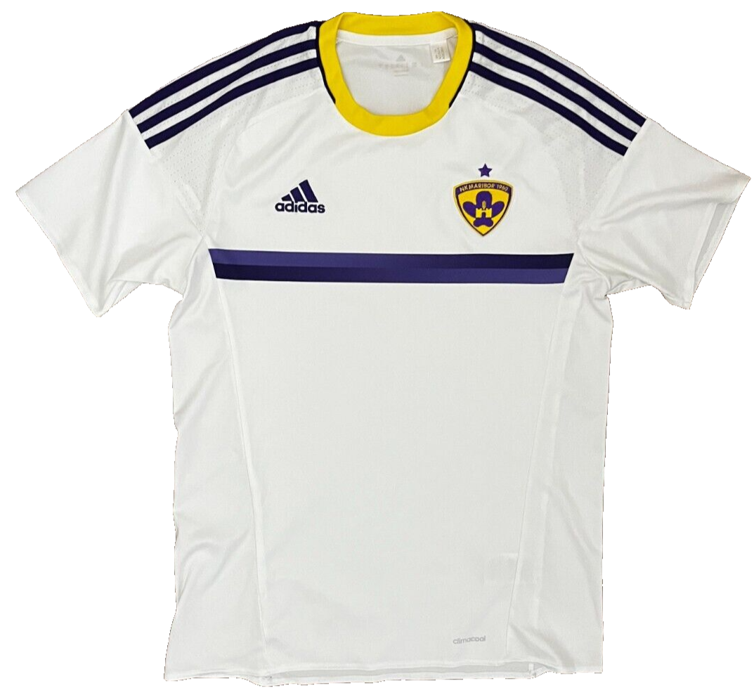 NK Maribor 2016 2017 Away Shirt Jersey Adidas Camiseta Trikot Mailot Size Men M