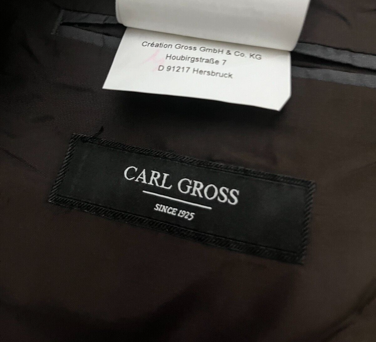 Carl Gross Wool Blazer Jacket Size Men 56 46R