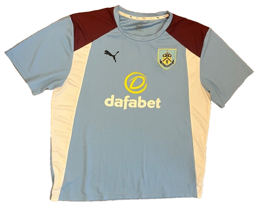Burnley Jersey 2016 2017 Training Shirt Pre Match Puma Football Men Size XXL