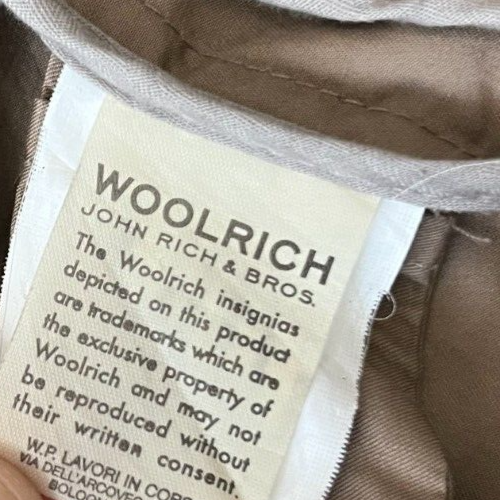 Woolrich Cotton Hooded Jacket Size Women XS