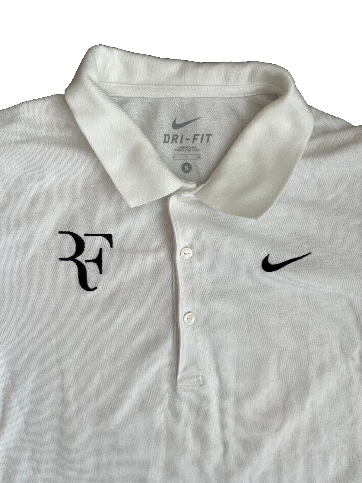 Roger Federer Tennis Polo Shirt Jersey Nike Size Men S 445890-100