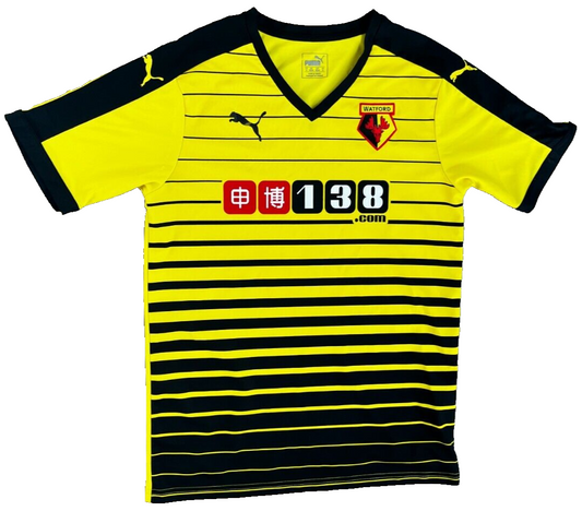 Watford Jersey Football 2015 2016 Home Shirt Puma Size Men Medium