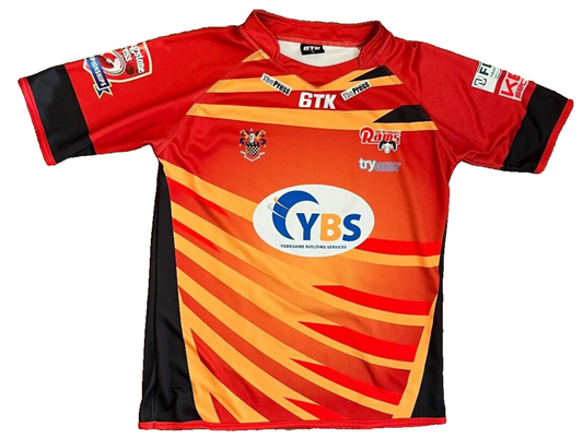 Dewsbury Rams Rugby Jersey Home Shirt 6TKSports Size Men L