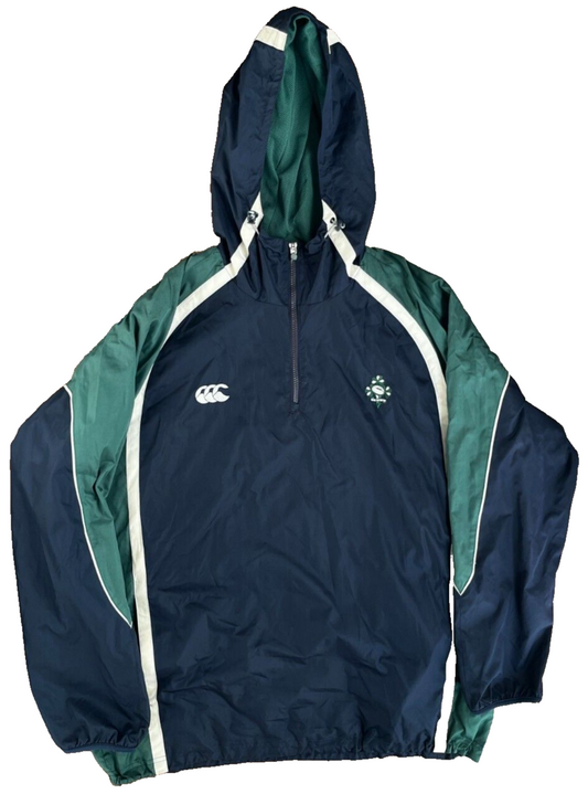 Ireland Rugby Jacket Presentation Training Canterbury Windbreaker Size Men XL
