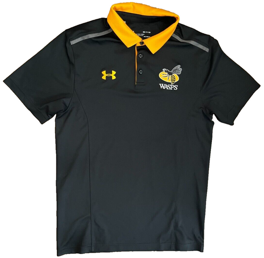 London Wasps Rugby Union Training Polo Shirt Jersey Under Armour Size Men S