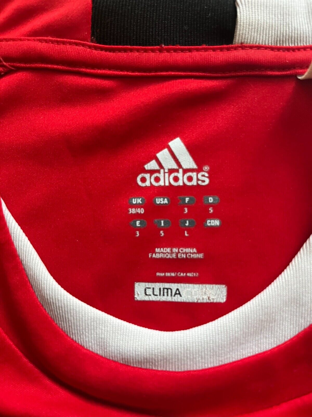 Liverpool 2010 2011 Training Shirt Jersey Adidas Camiseta Trikot Mailot S