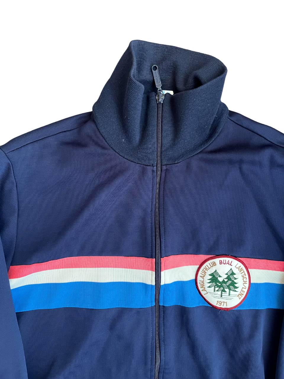 Vintage Adidas Jacket 1971 Zurich Men Size XL (Fits smaller, check measurments)