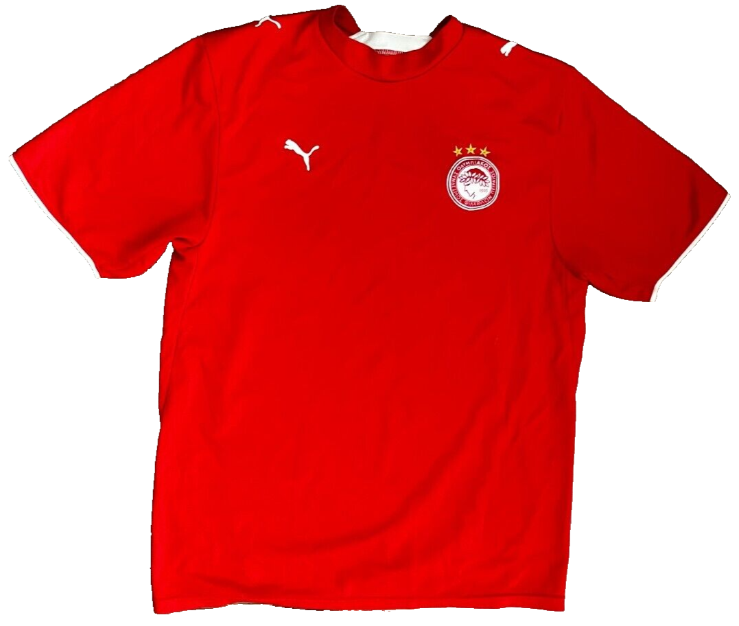 Olympiacos Piraeus 2006 2007 Fourth Shirt Jersey Puma Camiseta Trikot Mailot M