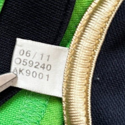 Munster Rugby 2011 2012 Jersey Green Shirt Adidas Size Men S