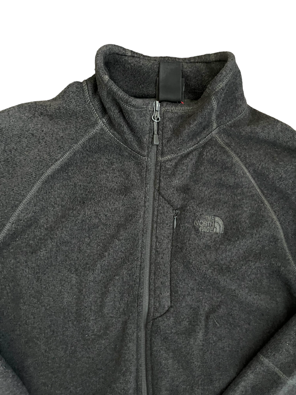 North Face Size Men L Polyester Sweatshirt Sweater Jacket Full Zip