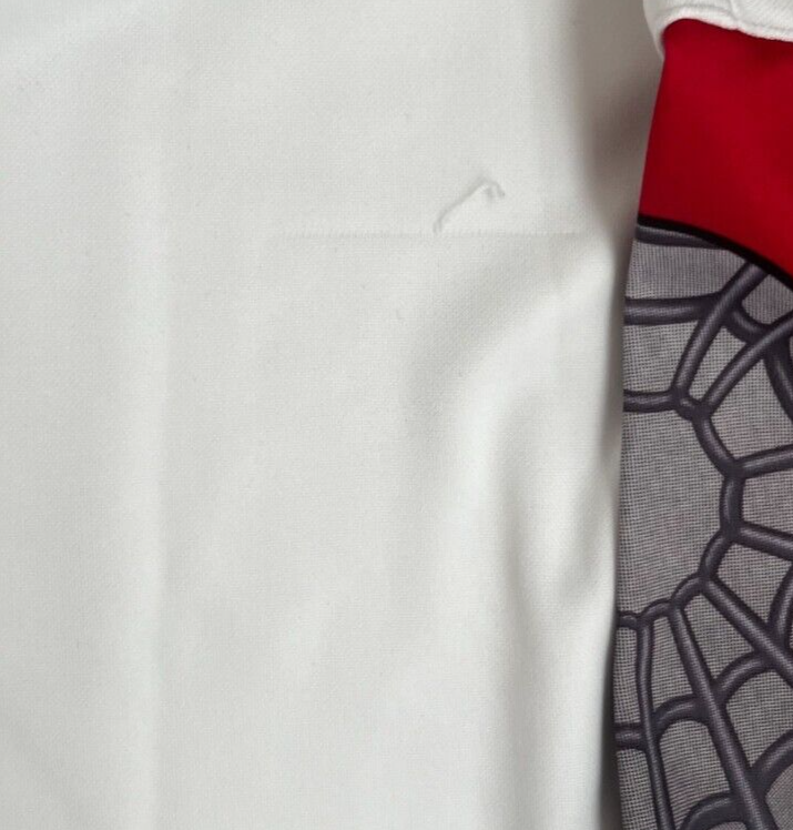 Spyder Men’s Activewear 1/4 Zip Pullover Sweater Shirt White Size Medium M