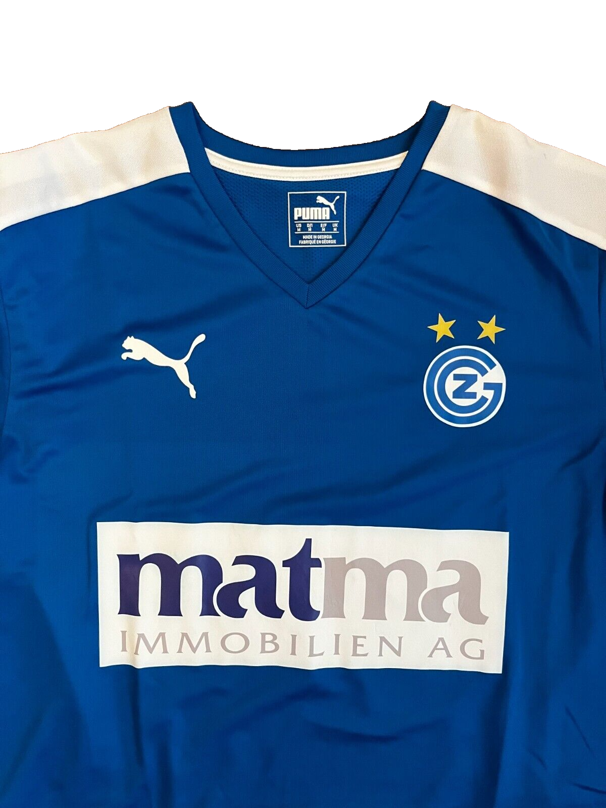 Grasshopper Zurich Jersey U21 Player Issue Football Shirt Puma Size Men M