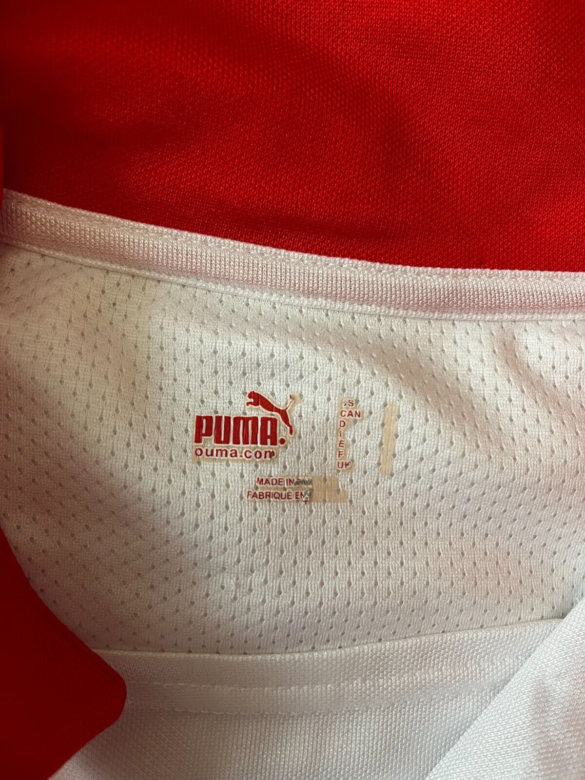 Switzerland Football 2008 2009 2010 Away Shirt Jersey Puma Size Men XL