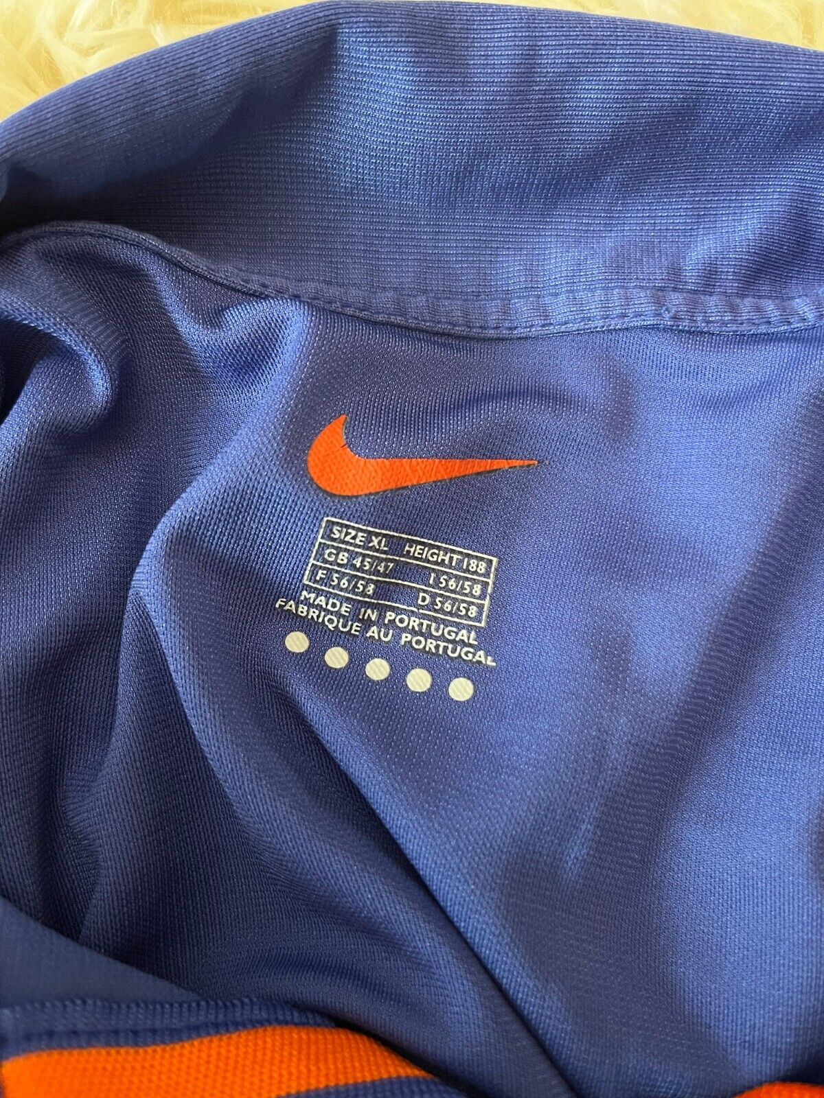 RARE Netherlands 2000 2001 2002 Away Shirt Jersey Long Sleeve Nike Size Men XL