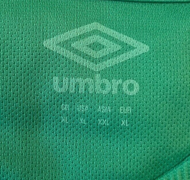 Ireland Jersey Pro Training Shirt Umbro Football Size Men XL