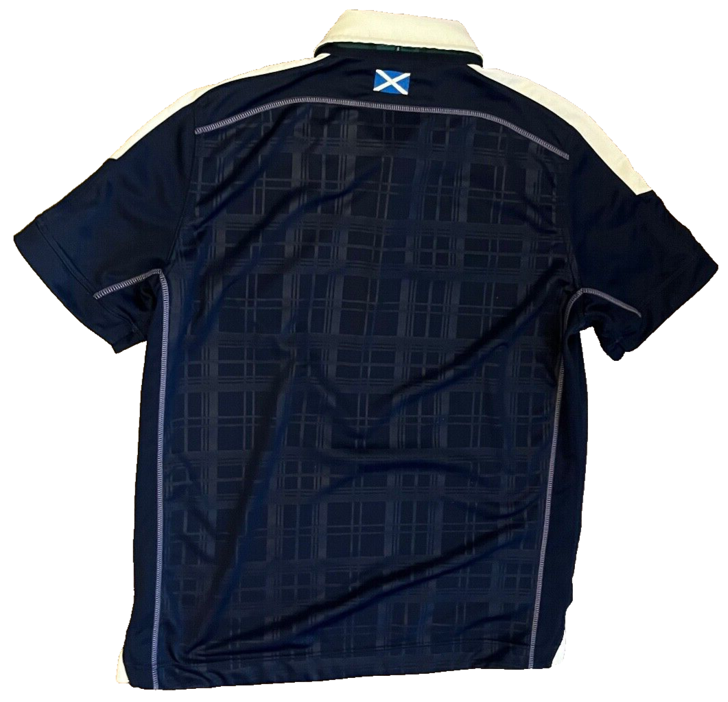 Scotland Jersey Home Shirt Macron Rugby Union Men Check Measurements
