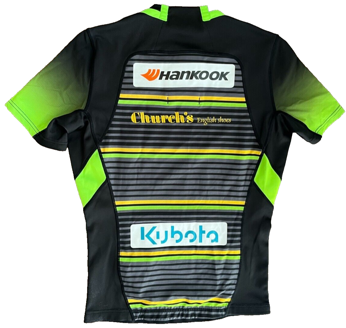 Northampton Saints Rugby 2017 2018 European Cup Jersey Shirt Macron Size Men M