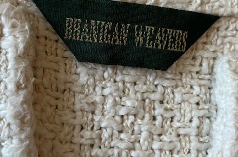 Branigan Weavers Dress Wool Sweater Cable Knit Tunic Women Check Measurements