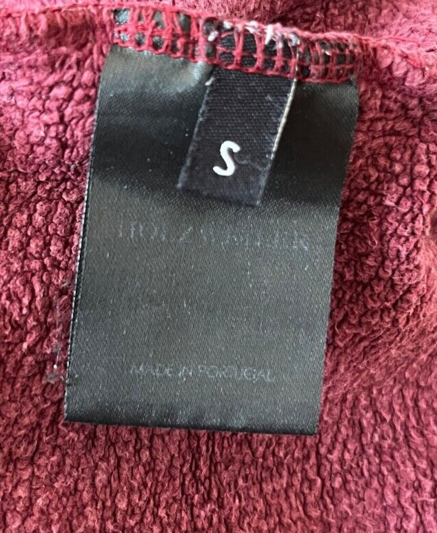 Holzweiler Hoodie Sweatshirt Sweater Cotton Size Men S