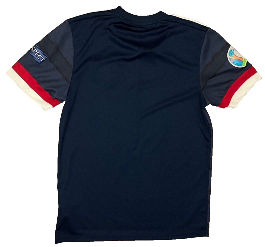 Scotland Jersey 2020 2021 Home Shirt EURO Patches Adidas Football Men Size M