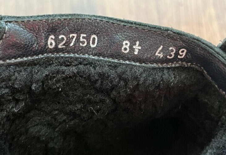 Aldo Brue Ankle Chukka Boots Fur Inside Lace Up Side Zipper Size 8.5